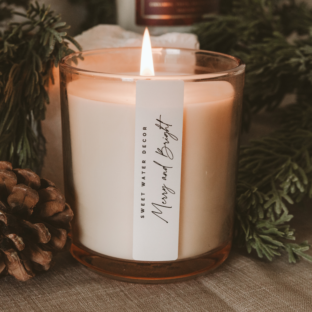 Merry and Bright Soy Candle, 4 Sizes