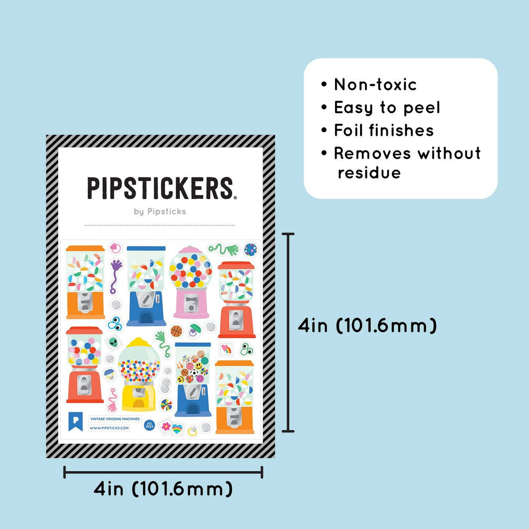 Vintage Vending Machines Sticker Sheet