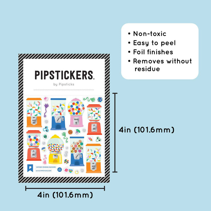 Vintage Vending Machines Sticker Sheet