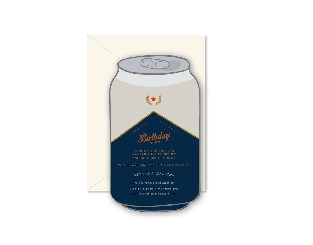 Birthday Brew Card