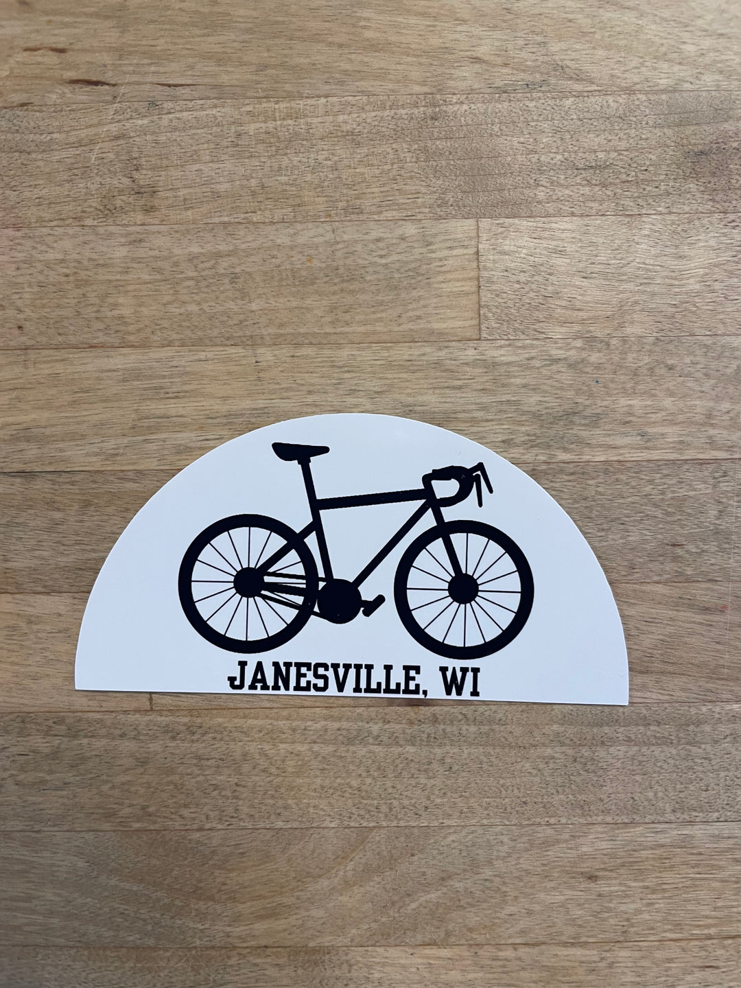 Janesville Bike Stickers, 3 styles