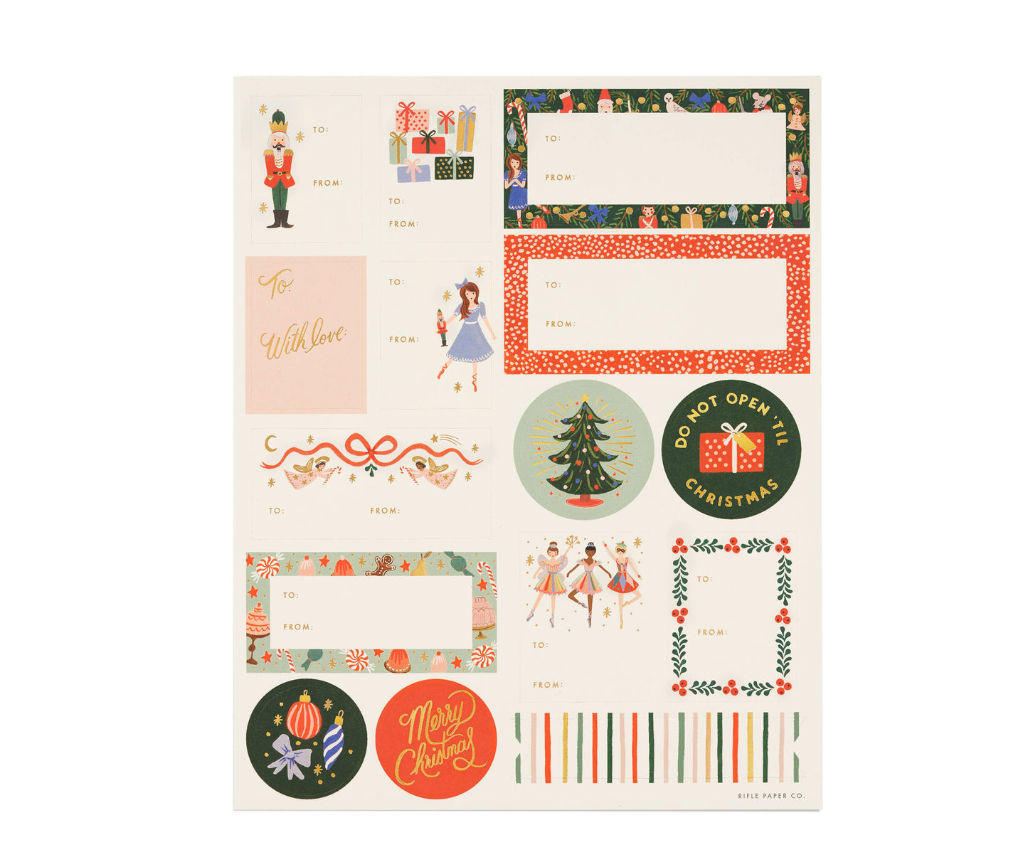 Nutcracker Stickers & Labels