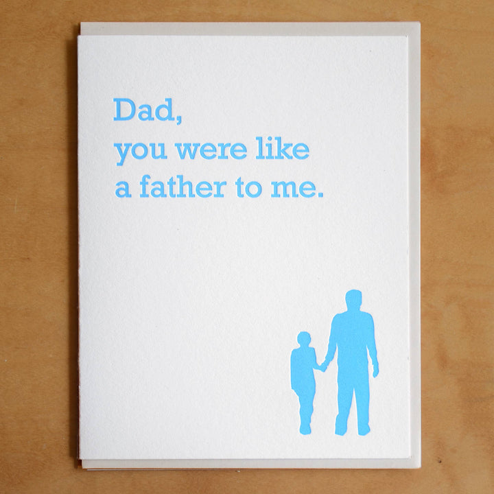 Like a Father Father's Day Card