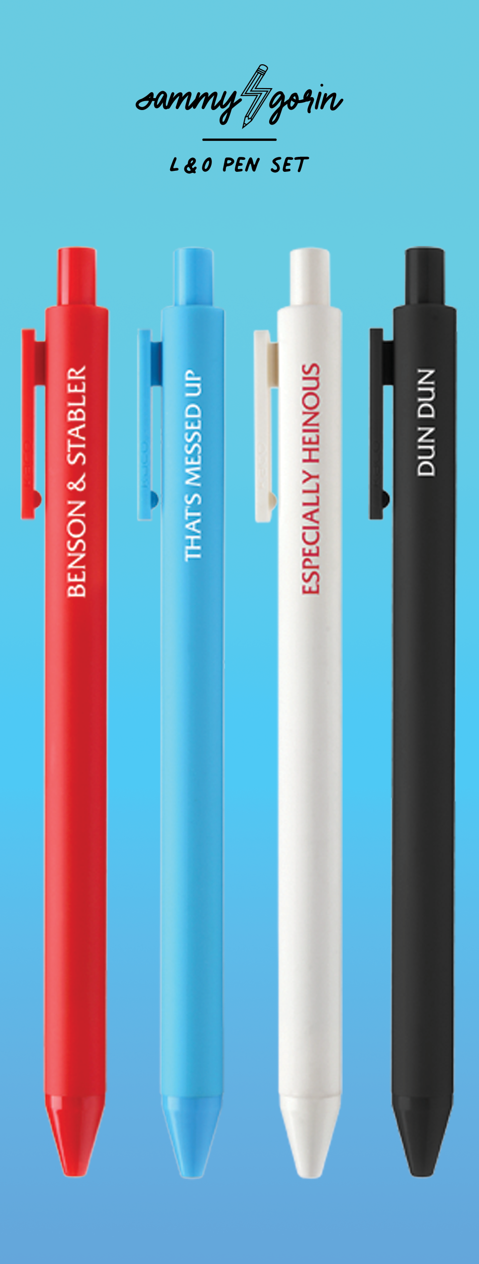 L&O Pen Set