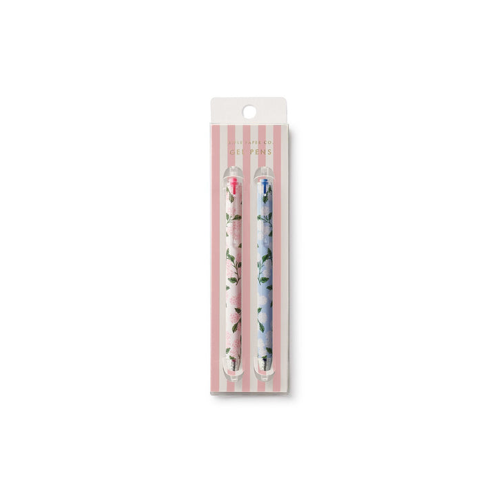 Hydrangea Gel Pen, Set of 2