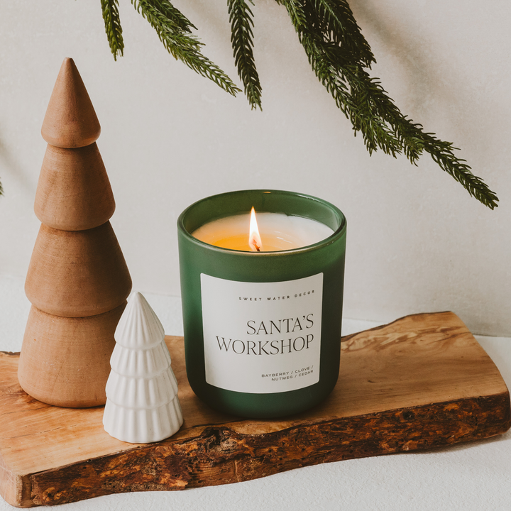 Santa's Workshop Soy Candle, 15 oz