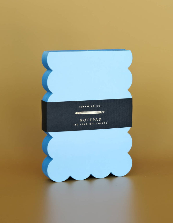 Scalloped Notepad, 3 colors