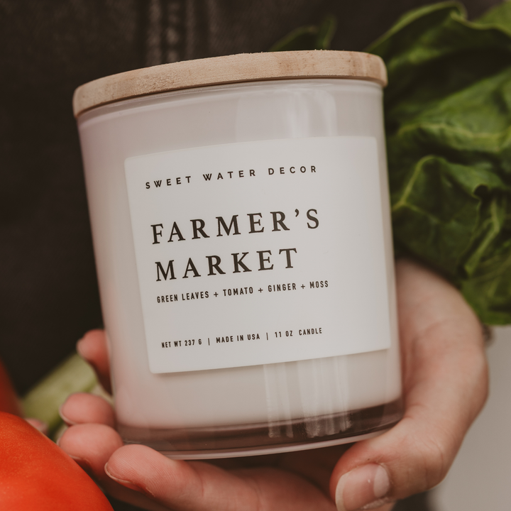 Farmer's Market Soy Candle, 11 oz