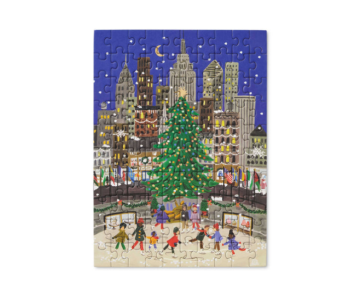 Holiday On Ice Mini Jigsaw Puzzle, 100 pieces