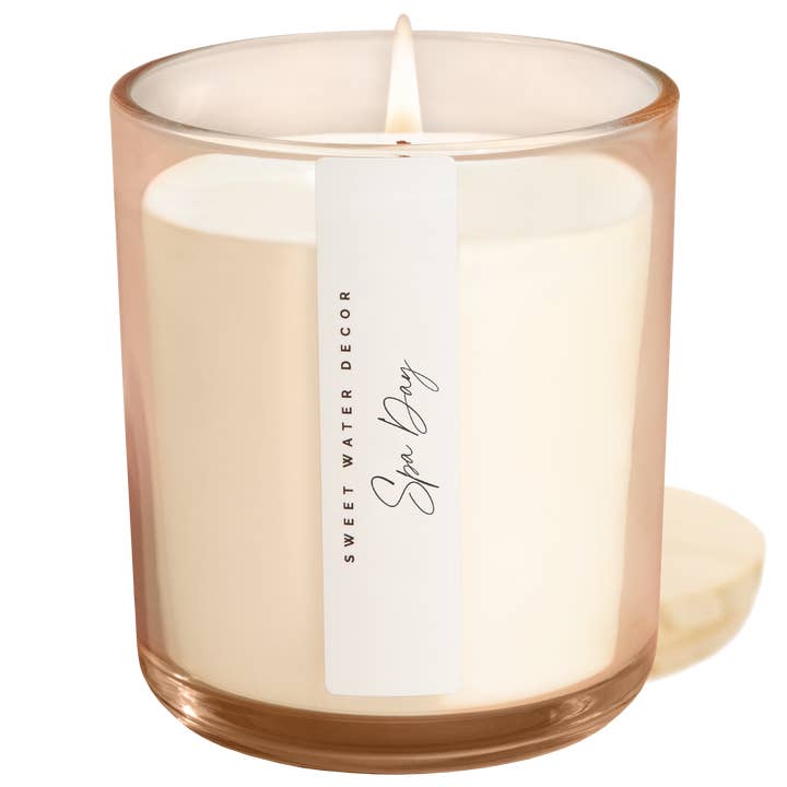 Spa Day Soy Candle, 12 oz