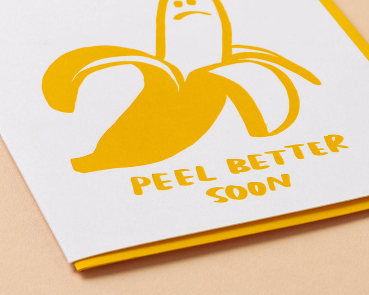 Peel Better Get Well Card