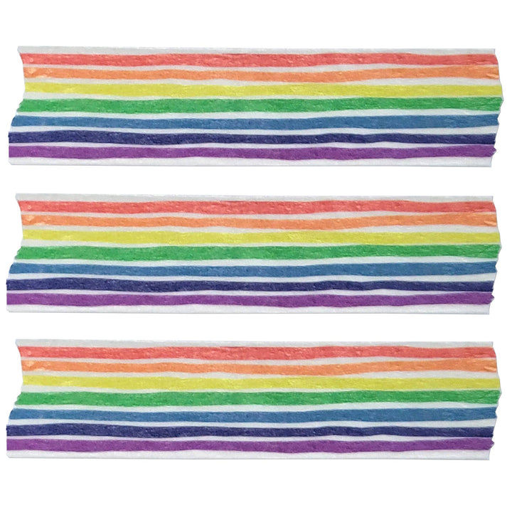 Rainbow Organic Stripe Washi Tape