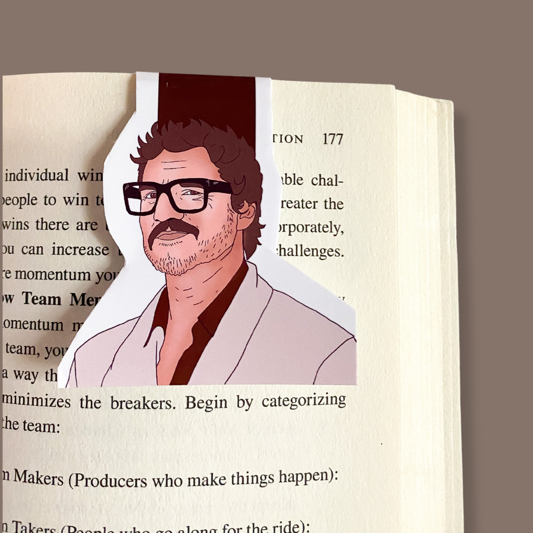 Pedro Pascal  Magnetic Bookmark
