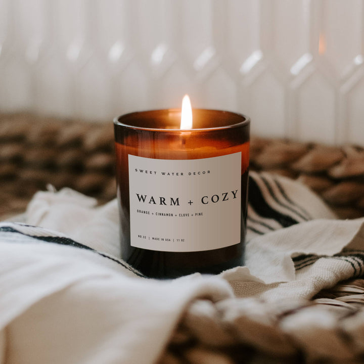 Warm and Cozy Soy Candle, 11 oz