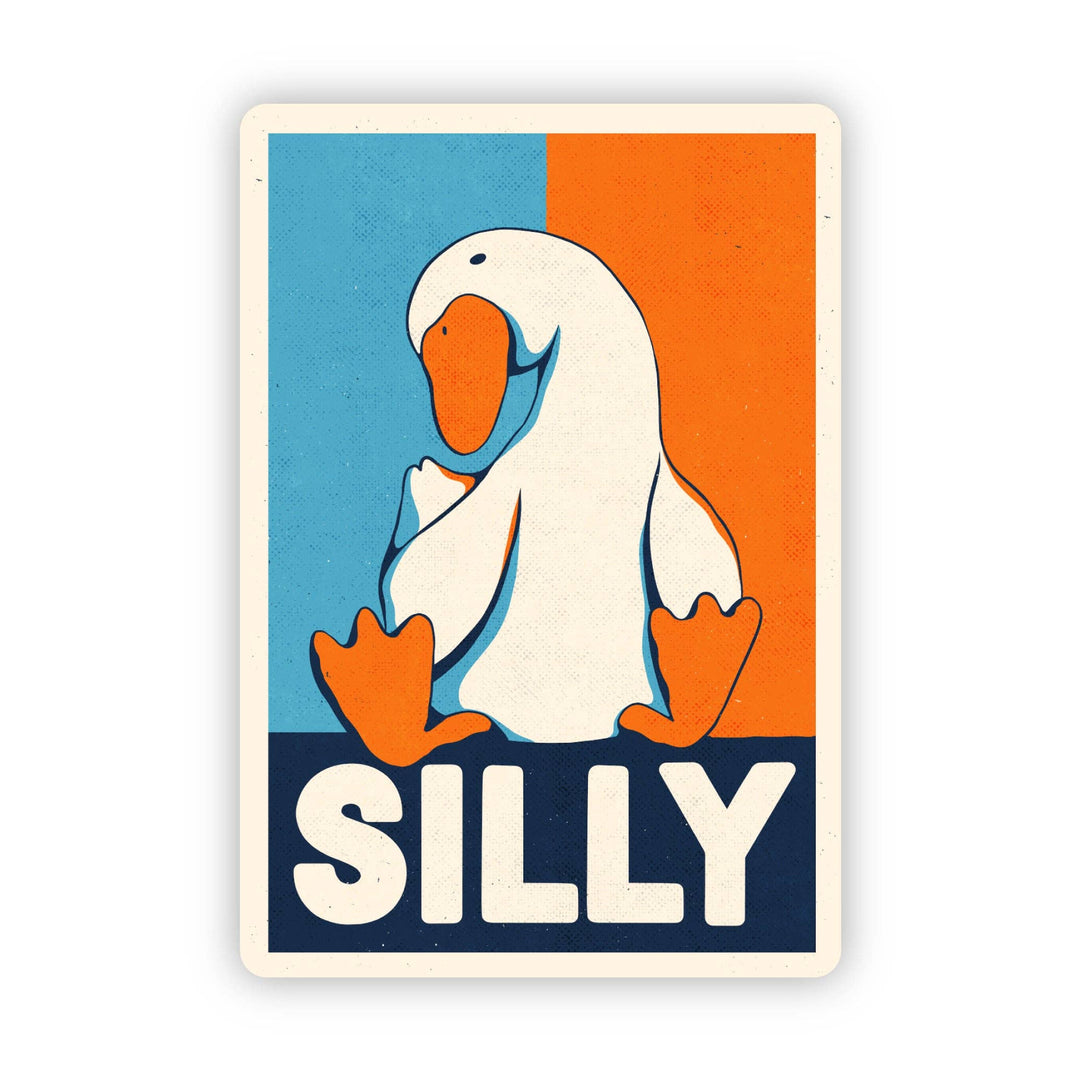 Silly Goose Sticker