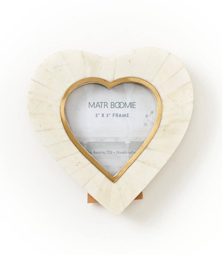 Mukhendu Heart Picture Frame, 3x3