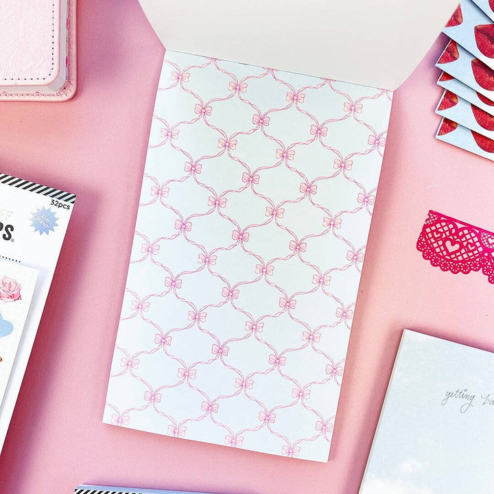 Example page of stickers that resembles wallpaper.