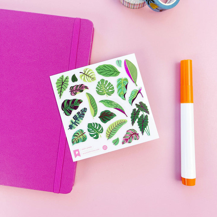 Leafy Layers Stickers