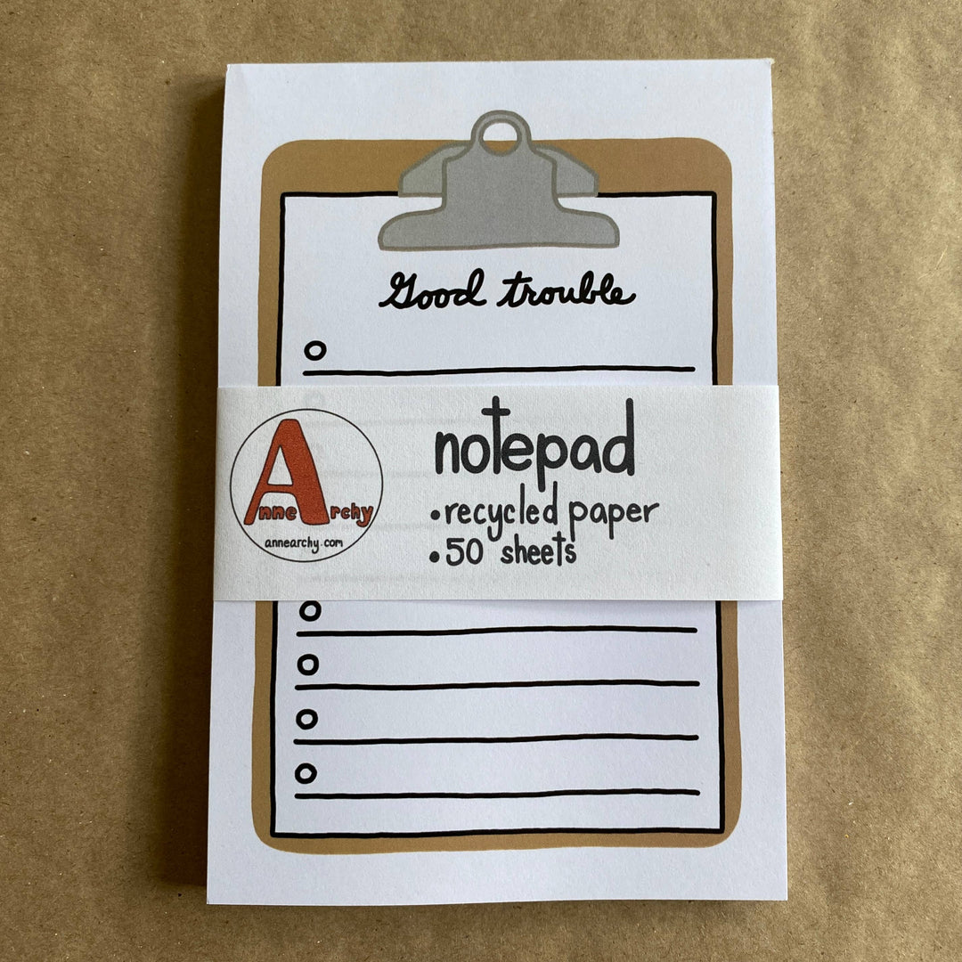 Good Trouble Notepad