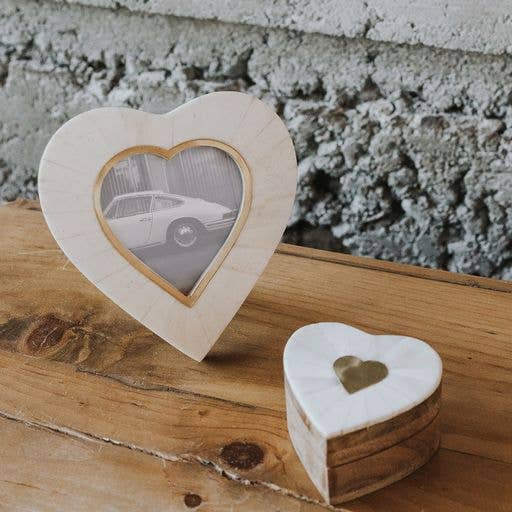 Mukhendu Heart Picture Frame, 3x3