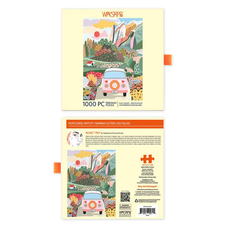 Road Trip Puzzle, 1000 Pieces