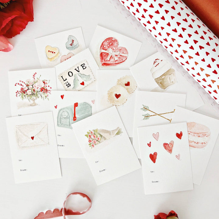 Mini Valentines, set of 12