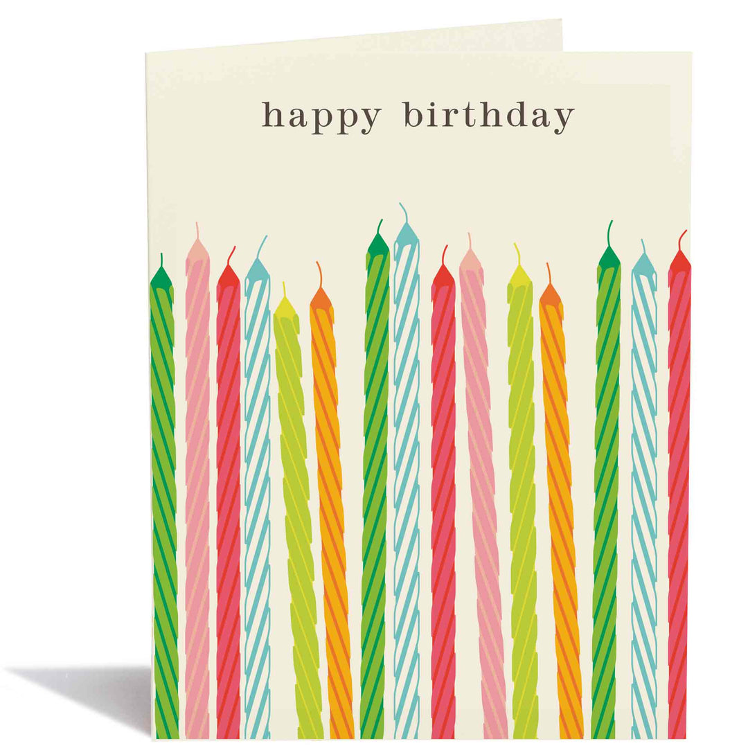 Candles Birthday Card