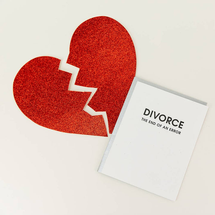 Divorce: End of an Error Card
