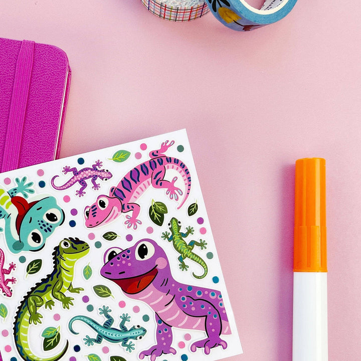 Gecko Groove Stickers