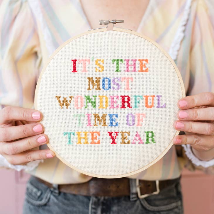 Wonderful Time of Year Cross Stitch Kit