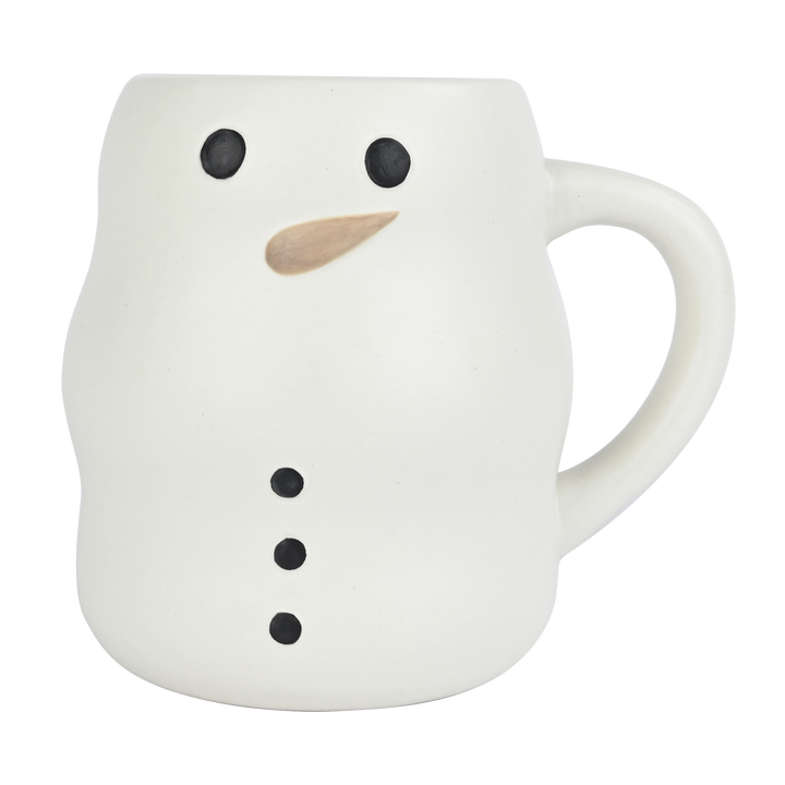 Snowman Ceramic Mug, 21 oz