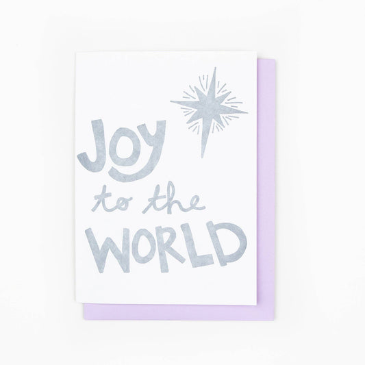 Joy to the World Holiday Card