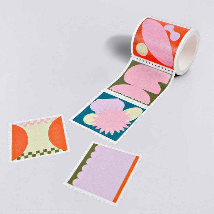 Seoul Mix Giant Stamp Washi Tape