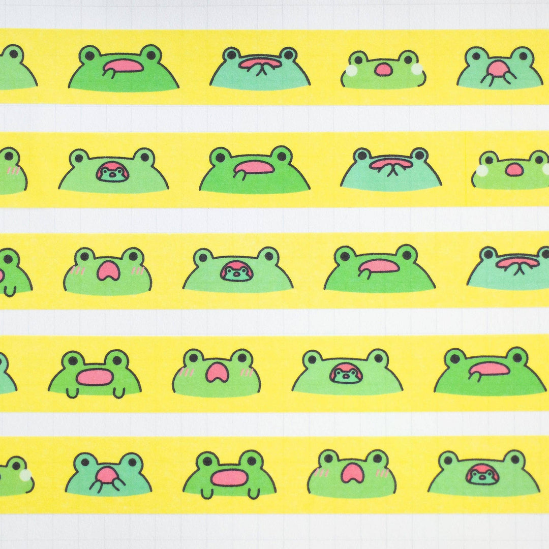 Shocked! Frogs Washi Tape