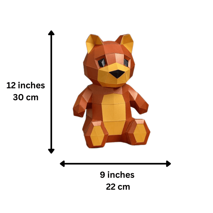 Origami Teddy Bear Craft Kit