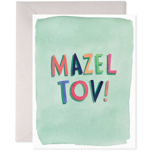 Mazel Tov Wedding Card