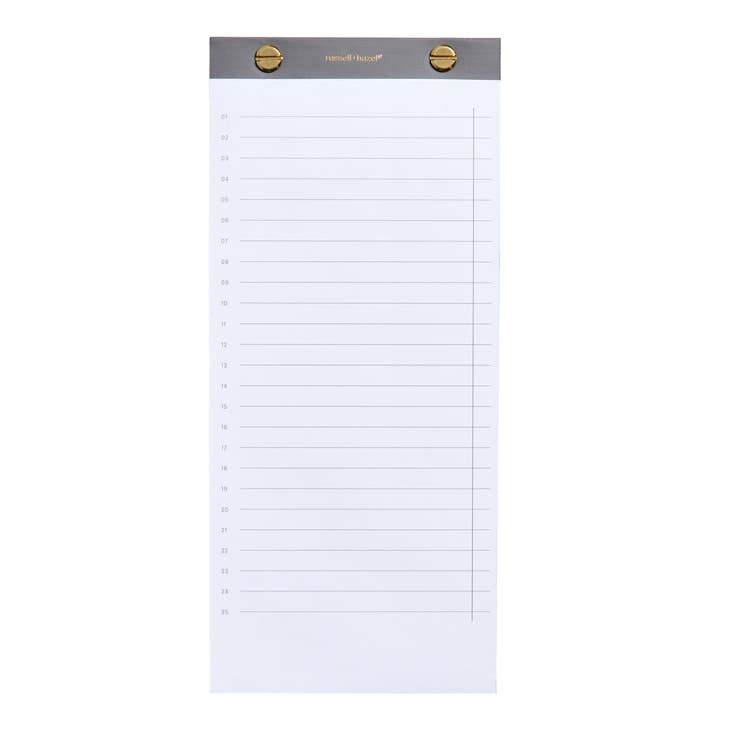 Magnetic Listpad 4x9, 2 colors