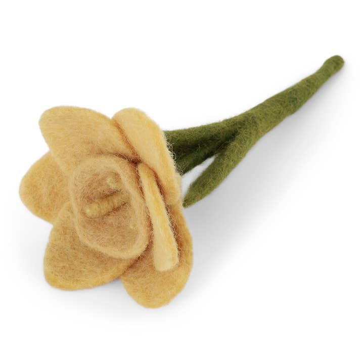 Felt Mini Flowers, 6 Varieties