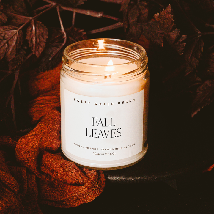 Fall Leaves Soy Candle, 9 oz