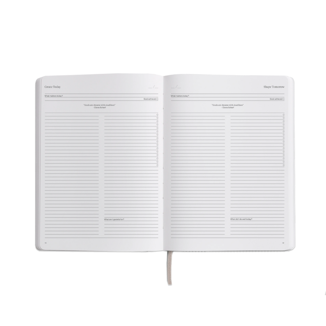 Stone Paper Undated Planner, 2 colors