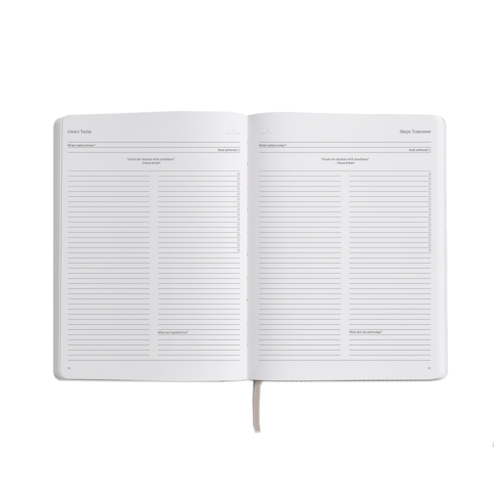 Stone Paper Undated Planner, 2 colors