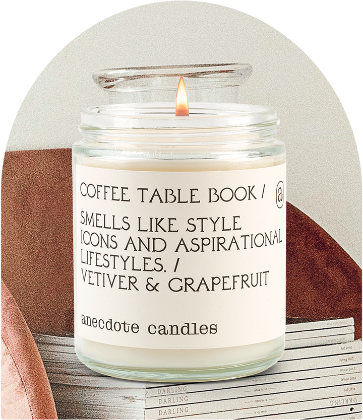 Coffee Table Book Candle, 7.8 oz