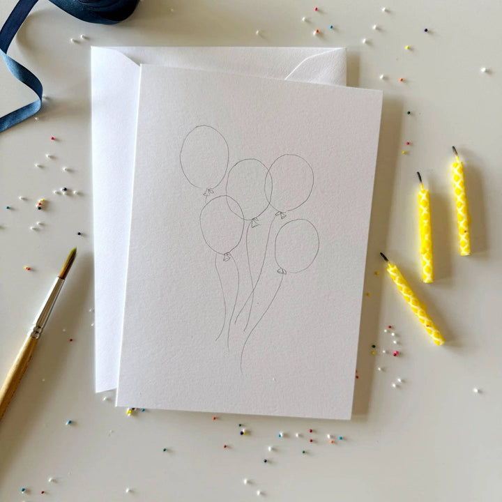 Celebrate Paintable Notecards, Set of 8