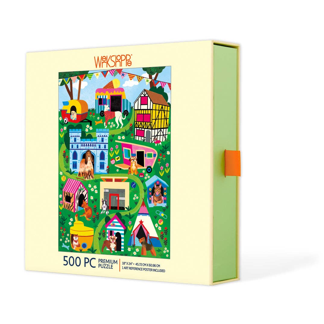 Doggie Dreamhouse Puzzle, 500 Pieces