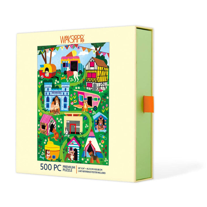 Doggie Dreamhouse Puzzle, 500 Pieces