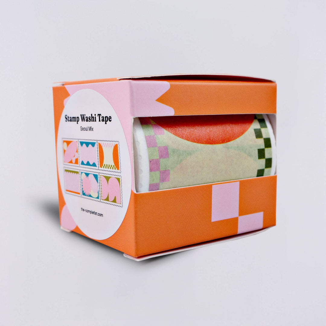 Seoul Mix Giant Stamp Washi Tape