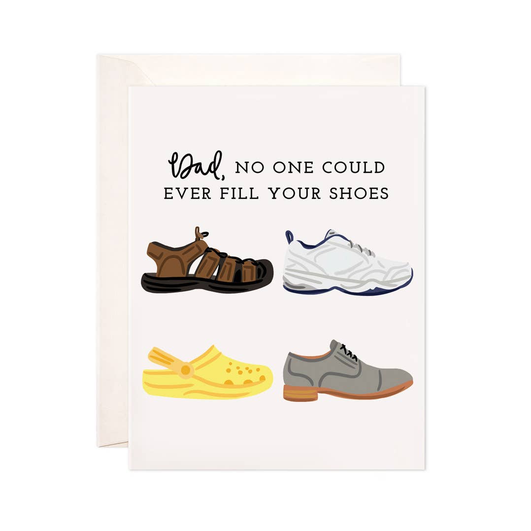 Shoes Father's Day Card