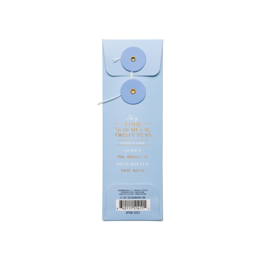 Confidence Slim Pens, Set of 4