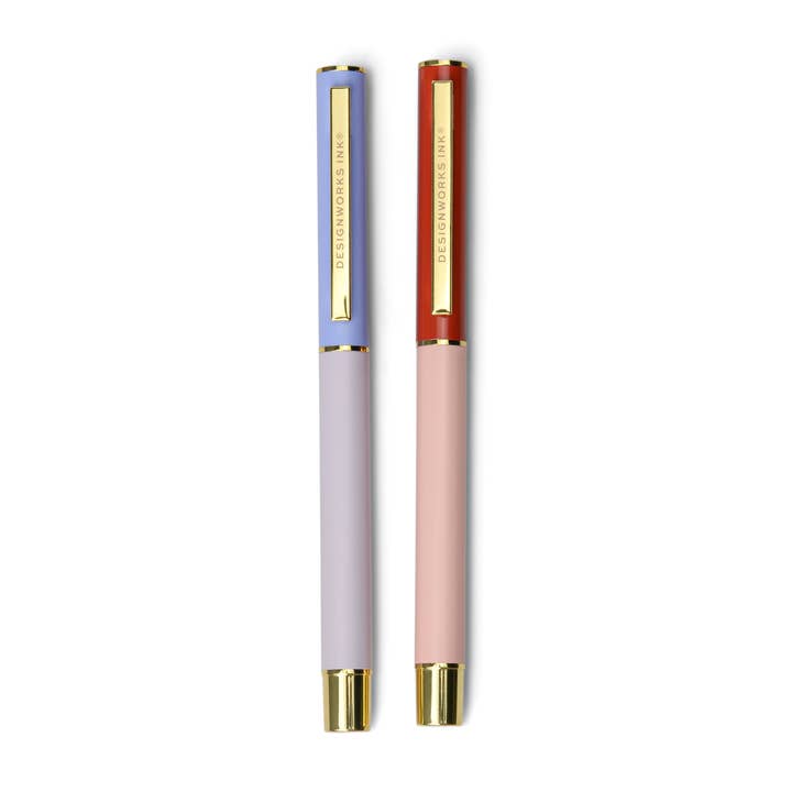 Color block pens, Set of 2