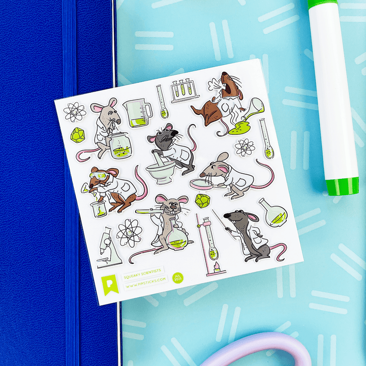 Squeaky Scientists Stickers